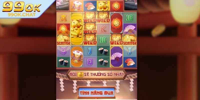 Neko May Mắn 99OK – Slot Game Mang Lại Tài Lộc Bất Ngờ 3 Hạn chế chế độ quay tự động
