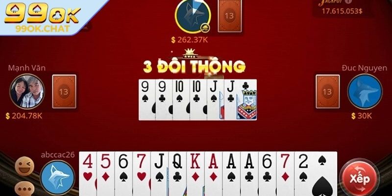 Tiến Lên Miền Nam 99OK – Trò Chơi Bài Hấp Dẫn Và Đầy Thử Thách 3 Chiến thuật chặt và thối heo