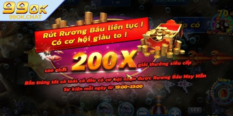 Tiền Long Đánh Cá 99OK Từ A-Z – Mẹo Săn Thưởng Hiệu Quả 3 Chọn thời điểm bắn thích hợp